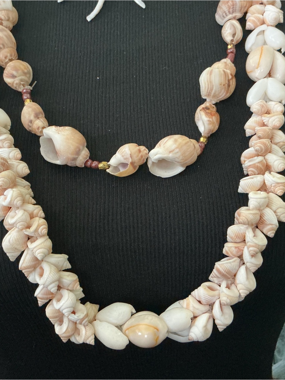 3-Piece Natural Shell Necklaces Set - Picture 3 of 5